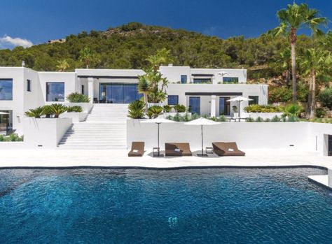 VILLA CHANEL - IBIZA Outdoor Sound System, Ibiza Town, Mediterranean Villa, Luxury Villa Rentals, Luxury Rentals, Luxury Villas, Balearic Islands, Villa Rental, Flat Roof