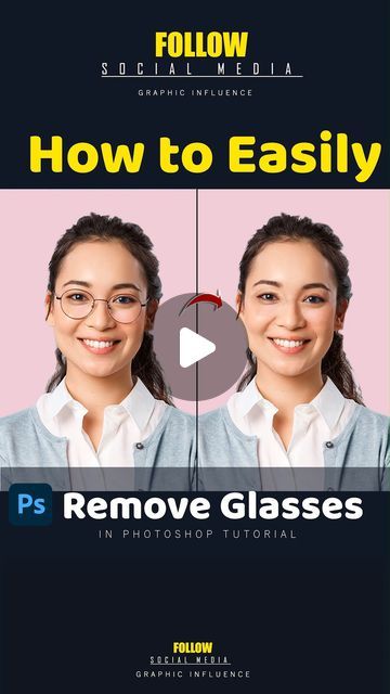 Graphic Designer on Instagram: "Photoshop tips - How to Easily Remove Sunglasses In Photoshop
.
.
.
.
.
Follow for more tutorial @graphicinfluence01
.
.
.
.
.
.(DM for credit or removal/ No copyright intended/ All rights are reserved & belongs to their respective owners)
.
.
.
.
#graphicdesign #design #art #graphicdesigner #illustration #branding #logo #designer #graphic #digitalart #photoshop #artwork #photography #drawing #logodesign #dise #webdesign #designinspiration #brand #adobe #logodesigns #smartgraphics #digitalmarketingexpert" Instagram Photoshop, Logo Designer Graphic, Adobe Design, Photography Drawing, Artwork Photography, Photoshop Artwork, Illustration Branding, Photoshop Tips, Logo Designer