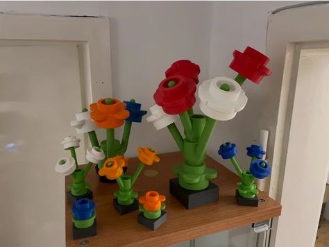 3d Prints To Sell, Stuff To 3d Print, Things That Look Like Other Things, 3d Printing Ideas To Sell, Fun Room Decor, 3d Printing Ideas, Lego Flowers, Diy Aesthetic, 3d Printing Diy