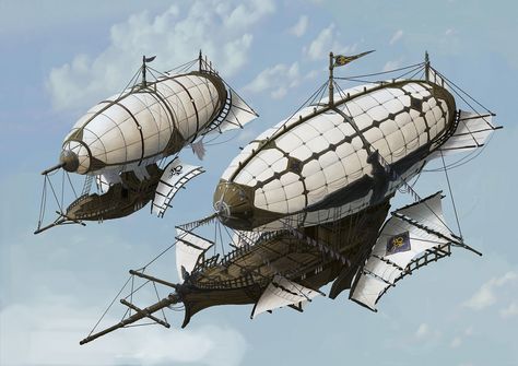 ArtStation - Concept of Duelden ship in MU legend, Duwon Lee Steampunk Ship, Airship Art, Flying Ship, Steampunk Vehicle, Steampunk Airship, Mode Steampunk, Arte Steampunk, Pahlawan Marvel, Steampunk Art