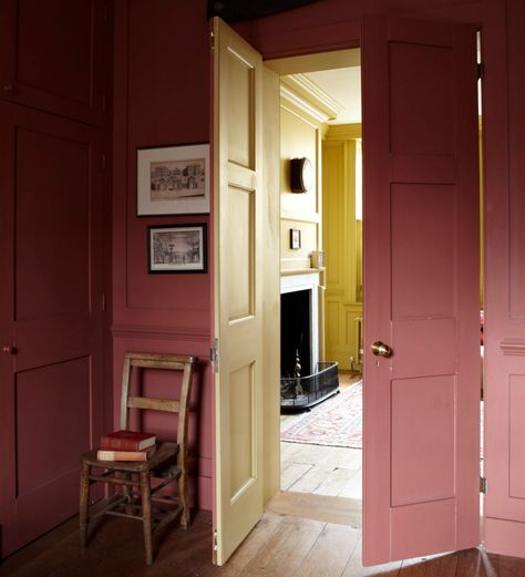 Farrow And Ball Crimson Red, Book Room Red Farrow And Ball, Farrow And Ball Pinks, Farrow And Ball Terracotta, Preference Red Farrow And Ball, Eating Room Red, Farrow And Ball Pink, Farrow And Ball Bedroom, Eating Room