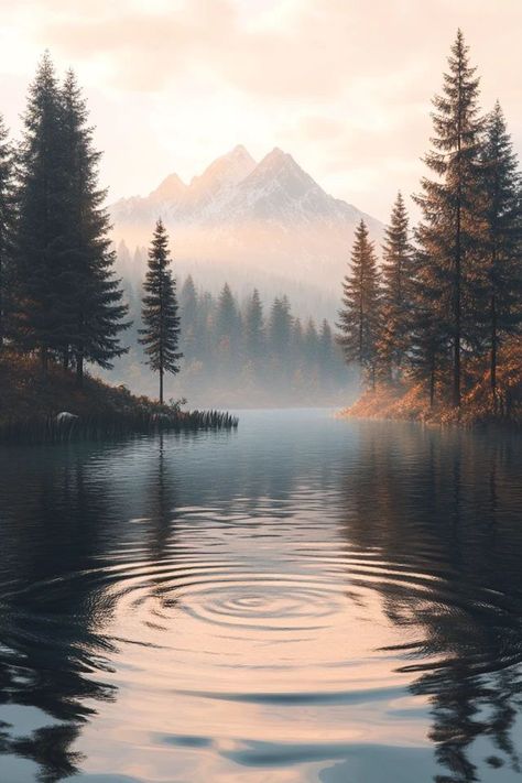 "Discover peaceful destinations that will soothe your soul! 🌿🌅 Perfect for nature enthusiasts seeking calm and beauty. #TranquilNature #SereneTravel #NatureEscapes" Peaceful Lake Aesthetic, Serene Landscape Photography, Pnw Scenery, Tranquility Aesthetic, Relax Pictures, Peaceful Pictures, Relaxing Pictures, Tranquil Nature, Peaceful Aesthetic