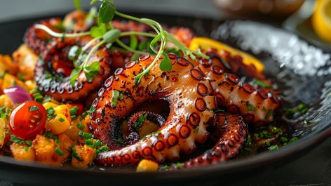 How to Cook Costco Octopus Deliciously - Burpy Marinated Octopus Recipe, How To Cook Octopus Tentacles, Frozen Octopus Recipes Easy, Baked Octopus Recipes, Octopus Recipes Italian, How To Cook Octopus Tender, Octopus Recipes Easy, Pulpo Recipe, Octopus Dinner