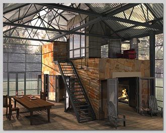 Loft Estilo Industrial, Warehouse Loft, Warehouse Living, Asma Kat, Warehouse Home, Loft Industrial, Industrial Living, 카페 인테리어 디자인, Glass Walls