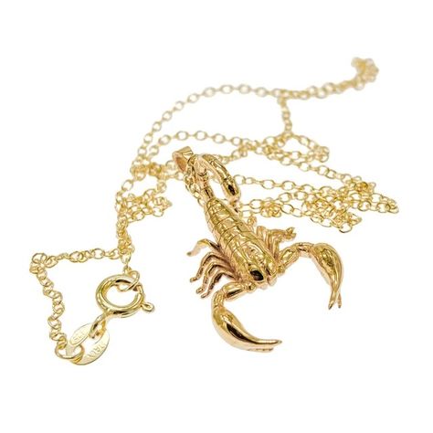 AmeliaRayJewelryShop - Etsy Scorpion Jewelry, Scorpion Necklace, Scorpio Pendant, Functional Jewelry, 3d Printed Jewelry, Coral Ring, Printed Jewelry, Solid Gold Chains, Lovely Jewellery