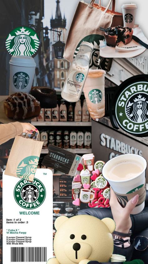 Starbucks Coffee Aesthetic, Starbucks Background, Starbucks Wallpaper, Starbucks Aesthetic, Coffee Wallpaper, Bullet Journal Aesthetic, Art Gallery Wallpaper, Coffee Aesthetic, Ocean Wallpaper