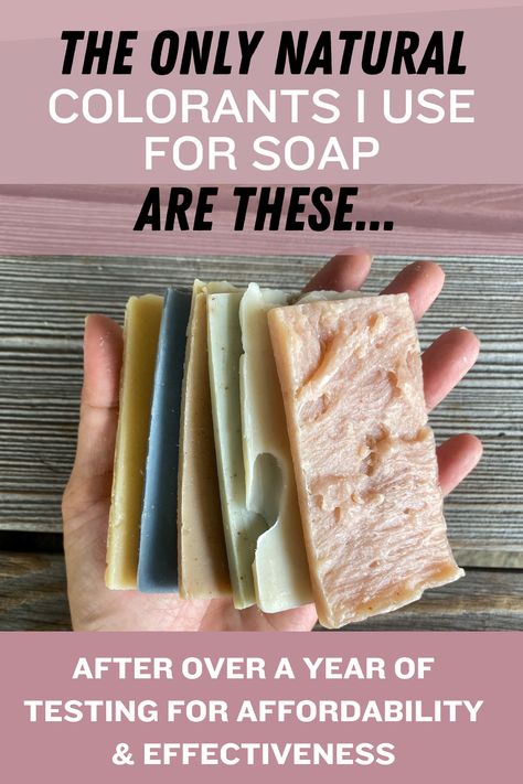 color soap naturally Benefits Of Goats Milk Soap, Soap Combinations, Natural Soap Colorants, House Of Tomorrow, Easy Soap Recipes, Soap Molds Diy, Handmade Soap Recipes, Soap Colorants, Soap Making Recipes