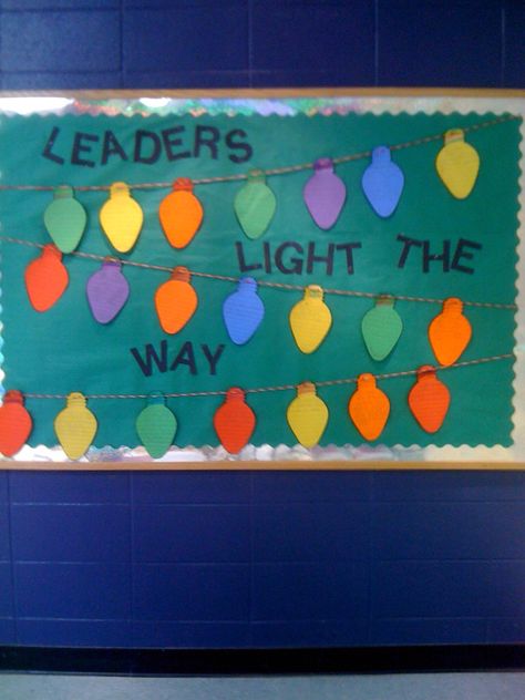 Leader in Me/7 Habits board December. Students wrote about one of the habits they use. Leadership Bulletin Boards, Fccla Ideas, Staff Bulletin Boards, School Council, December Bulletin Boards, Thanksgiving Activities For Kindergarten, Holiday Bulletin Boards, Christmas Bulletin Boards, Winter Bulletin Boards