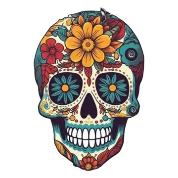 mexican day of the dead,skull,day of the dead,mexico,festival,cartoon,flower,mask,bone,skeleton,image,female,undead,tattoo,green,colored flowers,pattern,tradition,the flowers,makeup,color,flat flower,flower decoration,little daisy,prayer flags Day Of The Dead Flowers Drawings, Day Of The Dead Skull Design, Day Of The Dead Skull Art, Undead Tattoo, Female Undead, Day Of The Dead Masks, Day Of Dead Skull, Mexico Project, Mexico Festival