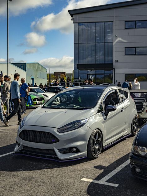 Ford Fiesta ST at Cars & Coffee HQ during the Supercharged event in April Ford Fiesta St, Cars And Coffee, Dream Garage, Made In Heaven, Alloy Wheel, Pay Attention, Cool Cars, Motorsport, High Performance