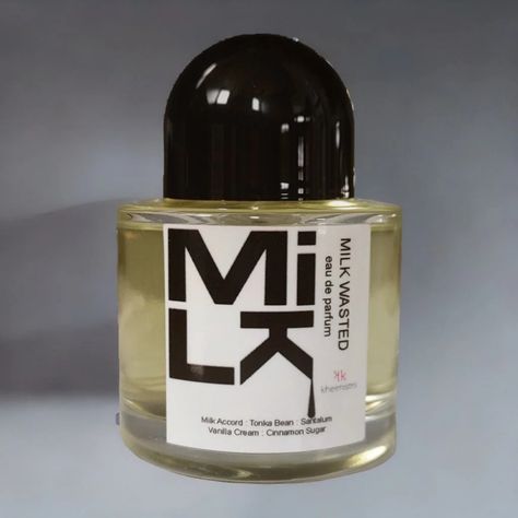 Milk Wasted Perfume - kheimistrii Cashmere Perfume, Milk Candy, Fragrances Perfume Woman, Perfume Collection Fragrance, Perfume Packaging, Skincare Organization, Perfume Scents, Essential Oil Fragrance, Fresh Milk