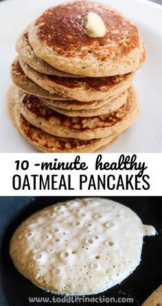 Pancake Recipe Healthy Oatmeal, Healthy Oatmeal Pancakes, Pancakes Oatmeal, Resep Oatmeal, Oatmeal Pancake, Oatmeal Pancakes Healthy, Oatmeal Pancakes Recipe, Menu Sarapan Sehat, Resep Diet Sehat