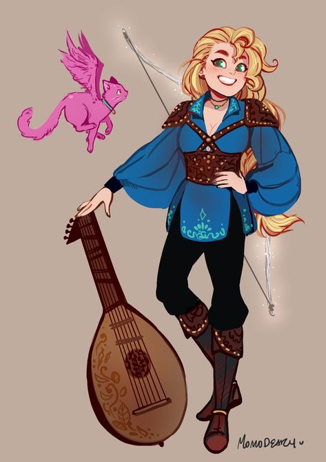 Clothing, pose Bard Outfit Ideas, Dnd Bard Outfit, Bard Outfit, Dnd Bard, Outfits Drawing, Dungeons And Dragons Characters, Dnd Art, Fantasy Rpg, Fantasy Inspiration