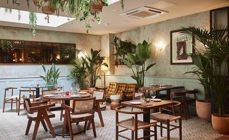 London’s Bar La Rampa is a Cuban feast for the eyes - The Spaces Cuban Restaurant, London Bars, London Restaurants, Small Places, Outdoor Dining Area, Restaurant Interior, Architect Design, Bar Design, Design Consultant