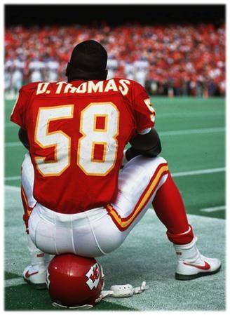 D Thomas. Years later and we still miss you Christian Okoye, Kansas City Chiefs Funny, Derrick Thomas, Kc Chiefs Football, Kc Football, Kansas City Chiefs Logo, Chiefs Logo, Kansas City Chiefs Football, Nfl Kansas City Chiefs