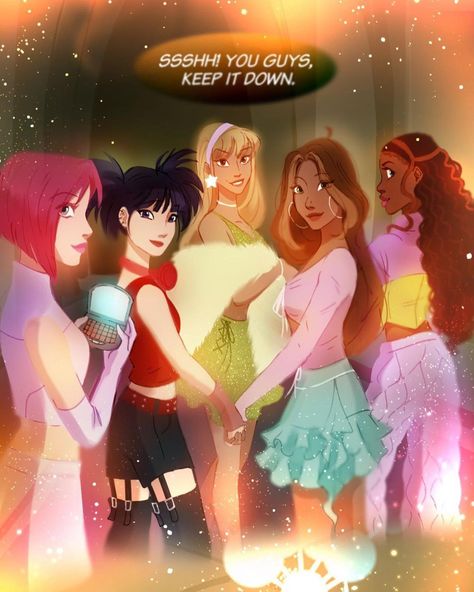 Chocolatesmoothie (Dawn) on Instagram: “Chapter 3 Part V(B) of Almost Magical is now up on Webtoon!✨ Link in bio ✨ Chapter is co-written by @scarletblossomwrites ✨ First…” Almost Magical Comic, Winx Club Almost Magical, Angels Friends, Almost Magical, Star Children, Magical Art, Fan Comic, Webtoon Comics, Chapter 3