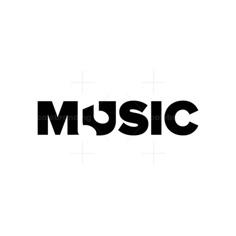 music logotype that created from stylized music in negative space. music logotype is made with simplistic and minimal approach to give modern vibes and versatility. Music Production Logo Design, Music Studio Logo Design, Music Brand Logo, Music Logo Design Ideas, Music School Logo, Creative Studio Logo, Logo Musik, Music Types, Music Font