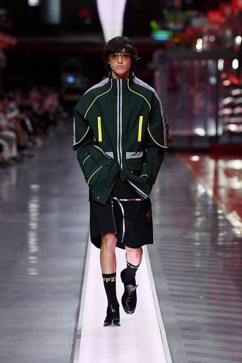 Ferrari Fashion Show, Black Ferrari Jacket, Ferrari Racing Jacket, Wide Body Ferrari, Ferrari Fashion, Most Expensive Ferrari, Expensive Taste, Show Photos, Spring 2023