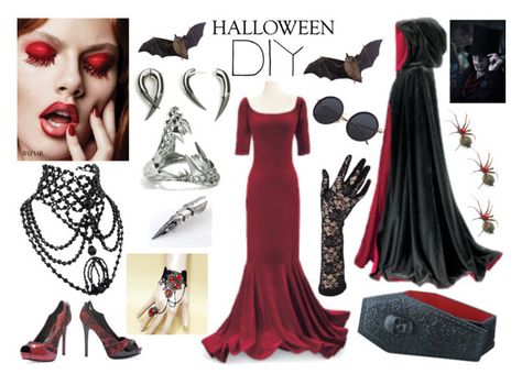 Gothic Vampire Halloween Costume, Vampire Costume Ideas Women Diy, Womens Vampire Costume Diy, Vampire Costume Diy Female, Vampire Diy Costume, Vampire Costume Ideas Women, Diy Vampire Costume Women, Diy Vampire Costume, Vampire Costume Aesthetic