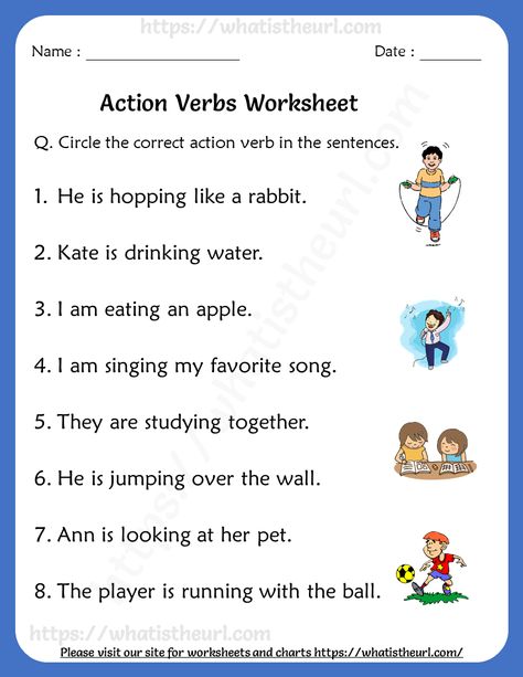 Action Verbs Worksheets for Grade 1 - Your Home Teacher Verb Activities For Third Grade, Is Are Worksheets Grade 1, Worksheet On Verbs For Grade 1, Verb Activity For First Grade, Doing Words Worksheet For Class 2, Doing Words Worksheet For Grade 1, Grammer Sheets For Grade 1, Verbs Worksheet For Class 2, Verbs For Grade 1