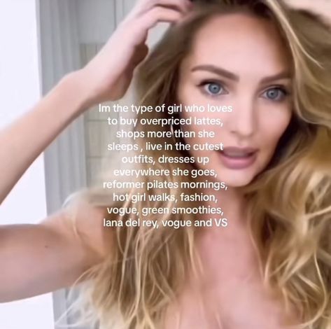 It girl quotes lattes Pilates Dior lip gloss Candice Swanepoel beauty secrets Victoria’s Secret Angel makeup bombshell makeup hairstyle blowout Vogue Secrets, Girly Whisper, Wellness Girly, Vogue Beauty Secrets, Vogue Subscription, Model Beauty Secrets, Vogue Wallpaper, Vogue Beauty, Types Of Girls