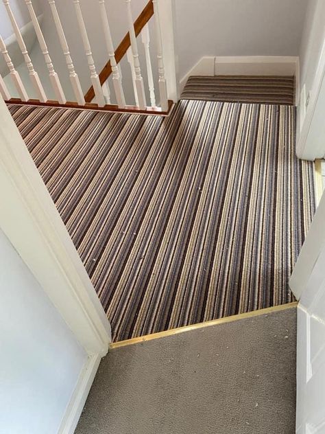 Stripe Carpet, Striped Carpets, Carpet Colors, Stairs, Carpet, Stripes, Home Decor, Home Décor