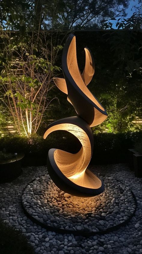 Interesting Sculptures, Lighting Sculpture, Modern Restaurant Design, Outdoor Lighting Design, Light Art Installation, Interior Design Your Home, Lighting Plan, Sculpture Ideas, Sculptures For Sale