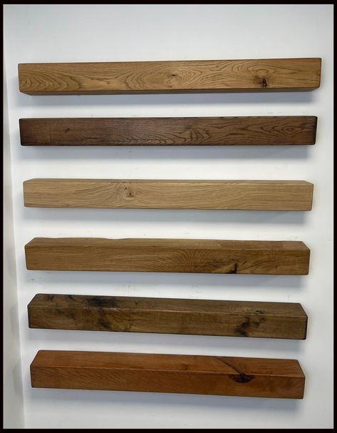 Handcrafted French Oak Fire Place Mantel Shelf - 95cm x 95cm - Range of Finishes Available Floating Mantle Fireplace, Floating Fireplace Mantel, Faux Mantle, Floating Mantle, Oak Mantle, Oak Mantel, Oak Fireplace, Fireplace Mantel Shelf, Wood Mantle