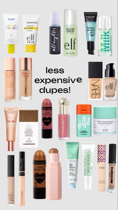 Makeup And Skincare Doups, Makeup Best Products, New Drugstore Makeup 2023, Makeup Products Drugstore Must Have, Best Makeup Products 2023, Best Natural Makeup Products, Best Drugstore Makeup 2023, Makeup Duplicates, Makeup Dups