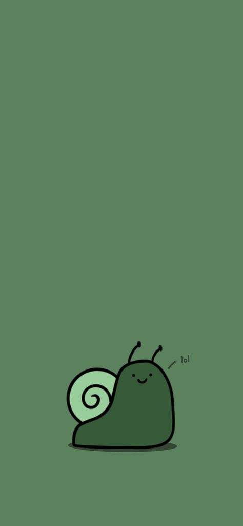 Cute Sage Green Smiling Snail iphone samsung android phone wallpaper background lock screen decal inspo aesthetic Green Lock Screen Wallpaper Aesthetic, Samsung Wallpaper Green, Snail Wallpaper Aesthetic, Cute Snail Wallpaper, Wallpaper Sarcastic, Snail Background, Sage Green Lockscreen, Green Aesthetic Lockscreen, Snail Aesthetic