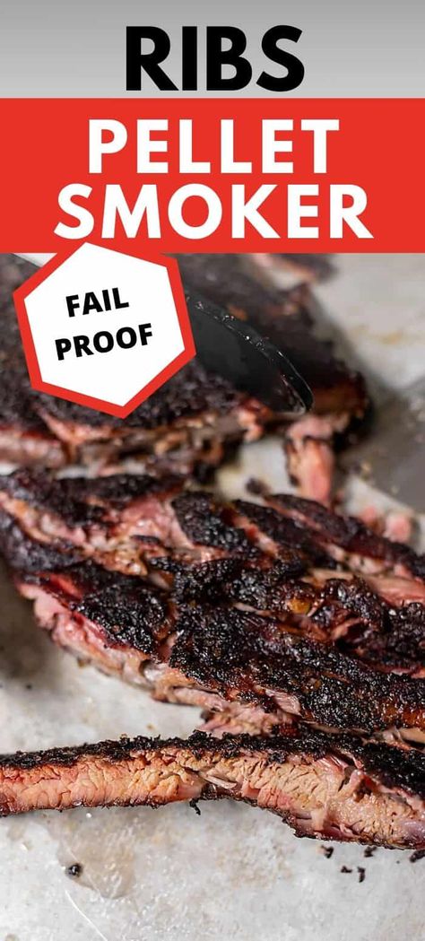 Pellet Smoker Ribs, Bbq Rib Rub Recipe, Pellet Grill Ribs, Smoked Pork Spare Ribs, Smoker Ribs, Smoker Cooking Recipes, Pit Boss Pellet Grill Recipes, Bbq Rib Rub, Smoker Grill Recipes