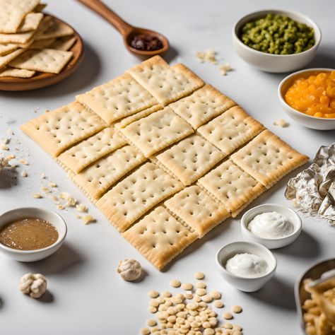 Saltine Cracker Recipe Zesty Saltine Crackers, Diy Saltine Cracker Recipes, Homemade Saltines Recipe, Recipe For Crackers, Homemade Triscuits Cracker Recipe, Diy Crackers Recipe, Sourdough Saltine Crackers, Crackers Recipe Homemade, Spicy Saltine Cracker Recipes