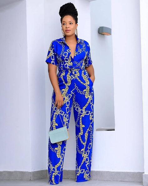 40 Trendy Ankara Styles For Wedding You'll Love | ThriveNaija Ankara Jumpsuits For Women, Ankara Styles For Wedding, Ankara Jumpsuit Styles, African Print Jumpsuit, Ankara Jumpsuit, Trendy Ankara Styles, Latest Ankara, Latest Ankara Styles, Ankara Fashion