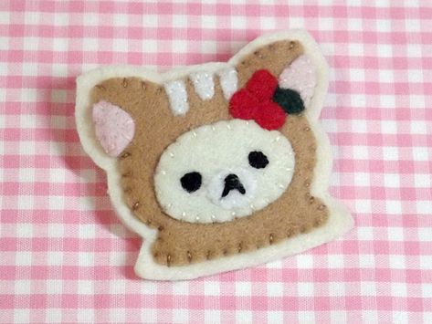 New Yummy World Kawaii Food Plushies - Super Cute Kawaii!! Felt Brooch Tutorial, Felt Charms, Felt Plushies, Brooch Tutorial, Felt Figures, Kawaii Felt, Food Plushies, 헬로키티 배경화면, Felt Keychain