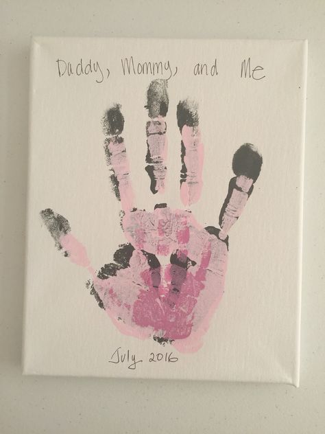 Family hand prints Family Hand Canvas Painting, Family Hand Prints, Families Hands, Hand Prints, Hand Art, Hand Print, Lana Del Rey, Card Ideas, Halloween Decorations