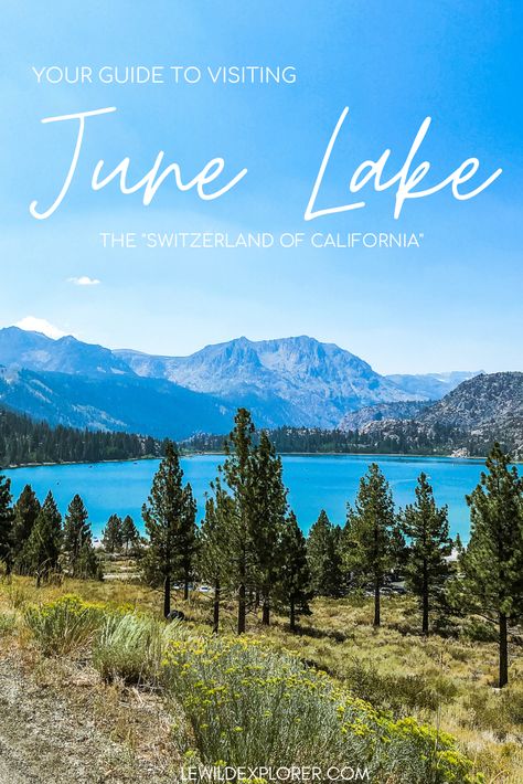 Things To Do In June, June Lake California, Glacier National Park Trip, Eastern Sierras, June Lake, Camping Inspiration, North America Travel Destinations, California Camping, Lake Boat