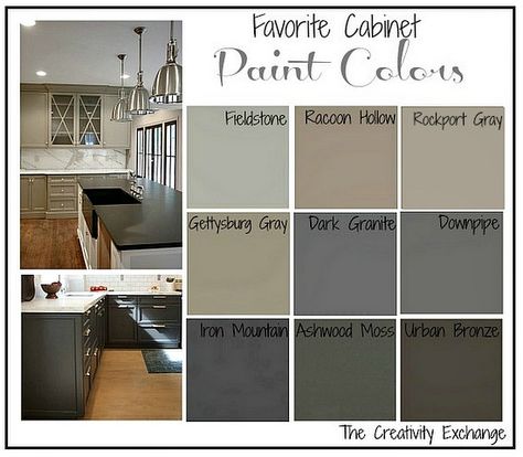 Today on my blog I shared nine of my favorite kitchen cabinet paint colors… Kitchen Cabinet Paint, Hiasan Bilik Tidur, Painting Oak Cabinets, Painted Kitchen Cabinets Colors, Cabinet Paint, Cabinet Paint Colors, Oak Kitchen Cabinets, Kitchen Paint Colors, Hiasan Bilik