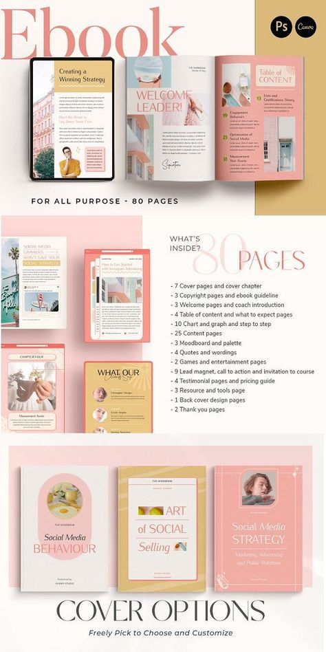 #Canva_Ebook_Template #Ebook_Template_Design #Back_Cover_Design #Canva_Ebook Ebook Mockup, Ebook Design Layout, Canva Ebook Template, Ebook Template Design, Instagram Graphic Design, Back Cover Design, Book Design Inspiration, Canva Ebook, Business Model Canvas