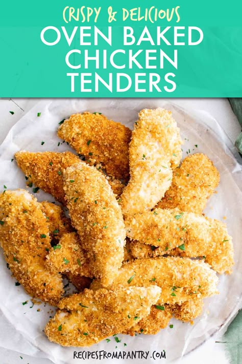 Chicken Dishes That Freeze Well, Breaded Chicken Tenderloins In Oven, Breaded Chicken Fingers, Breaded Chicken In The Oven, Breaded Baked Chicken Tenders, Breaded Chicken Tenders Oven, Baked Chicken Tenders Recipes Oven, Gf Chicken Tenders, Panko Breaded Chicken Tenders