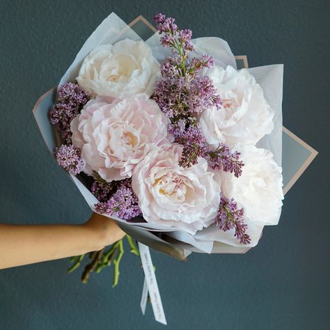 Here at The Scarlet Flower, seeing AND smelling is believing! This delicious bouquet includes: Peony, Lilac and a little bit of Our Love. Perfect for making your home smell like a meadow of flowers. Size “Standard” in the picture. OC and LA County same day delivery available. 🚗 Have any questions or looking for something more specific? Call us now at (213) 214 - 0044 Meadow Of Flowers, White Peonies Bouquet, Lilac Wedding Bouquet, Lilac Bouquet, Bridal Bouquet Peonies, Purple Bouquet, Colourful Flowers, Peonies Bouquet, Flower Therapy