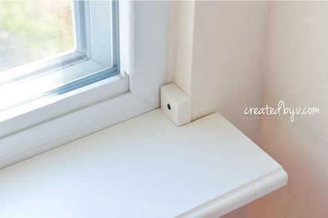 This removable window shelf is a simple solution for creating space indoors for plants. Window Shelf For Plants, Window Shelf, Slider Window, Window Shelves, Window Plants, Gardening Projects, Window Ledge, Wide Windows, Clutter Organization