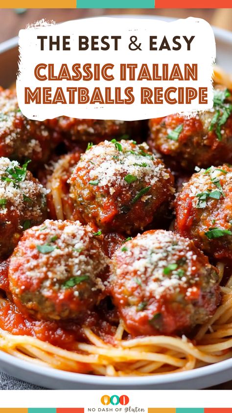 Meatball Easy Recipe, Meatballs From Ground Beef, Beef Only Meatballs, The Best Meatball Recipe, Easy Italian Meatballs Baked, Meatball Recipes 1lb Ground Beef, Make Meatballs Ground Beef, Best Easy Meatballs, Ground Beef Italian Meatballs