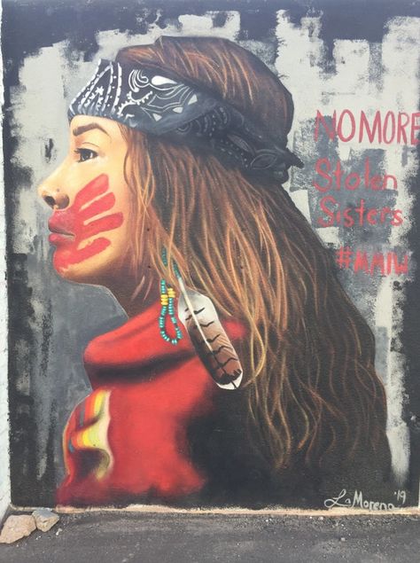 Mmiw Red Hand Print, No More Stolen Sisters, Activist Art, Incredible Artwork, Red Dress Day, Native American Spirituality, Graffiti Girl, Native American Paintings, Indigenous Peoples Day