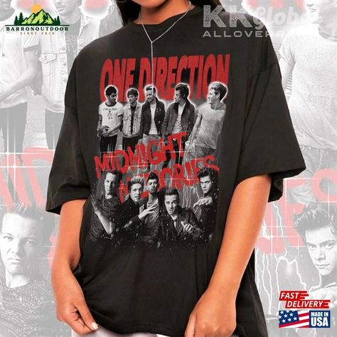 One Direction Music Shirt 90S Vintage Merch Midnight Memories Album Tour 2023 1D Unisex Tee Sweat 240623S3 Classic T-Shirt Check more at https://barronoutdoor.com/product/one-direction-music-shirt-90s-vintage-merch-midnight-memories-album-tour-2023-1d-unisex-tee-sweat-240623s3-classic-t-shirt/ One Direction Merch, One Direction Music, Midnight Memories, Memory Album, Larry Stylinson, Trending Tshirts, Christmas 2024, 90s Vintage, One Direction