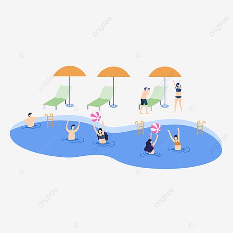 summer vacation travel pool party concept illustration Piscina Aesthetic, Pool Party Summer, Party Concept, Swimming Pool Party, Summer Vector, Ad Illustration, Summer Pool Party, Concept Illustration, Vacation Travel