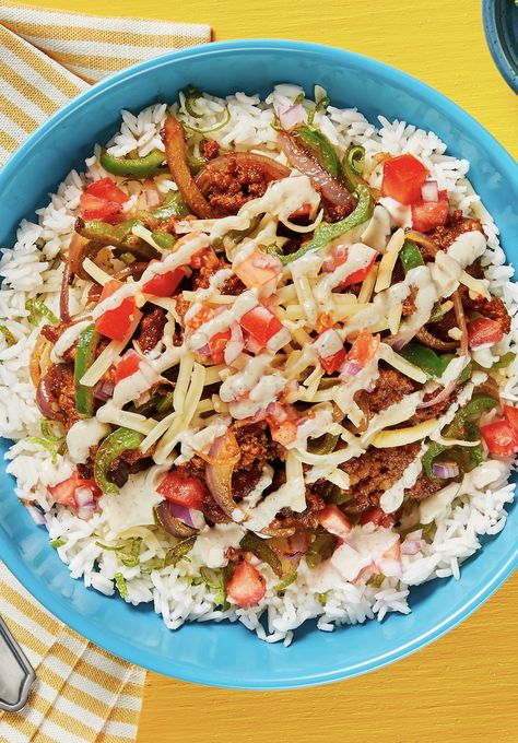 Hello Fresh Burrito Bowl, Hello Fresh Bowls, Hello Fresh Pork Bowl, Hello Fresh Rice Bowl, Hello Fresh Pork Recipes, Hello Fresh Bowl Recipes, Chefs Plate Recipes, Easy Hello Fresh Recipes, Hello Fresh Recipes Pork