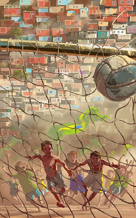 Favelas Brazil, Vw R32, Street Football, Street Soccer, Brazil Culture, Football Artwork, Cr7 Messi, Soccer Photography, Soccer Art