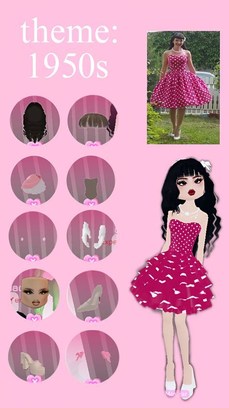 #BEAUTY, #RELATIONSHIPS #Fashion #Animals #Outfits #Winter Outfits #Animals Dress To Impress Outfits Classy, 1950s Outfit Ideas, 1950 Outfits, Decades Outfits, 1950’s Dress, Fashion Over The Decades, 1950s Girl, Match Art, 1950 Dress