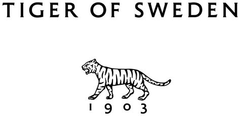 New Logo and Identity for Tiger of Sweden by A New Archive Tiger Branding, Geometric Logo Inspiration, Tiger Logo Design, Tiger Icon, Save The Tiger, Japan Logo, Logo Placement, Tiger Logo, Logo And Identity