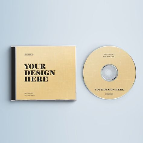 Free CD Jewel Case Mockup Graphic Design Mockup, Cd Jewel Case, Free Mockup Templates, Cd Cases, Jewel Case, Mockup Templates, Mockup Free Psd, Free Mockup, Mockup Psd